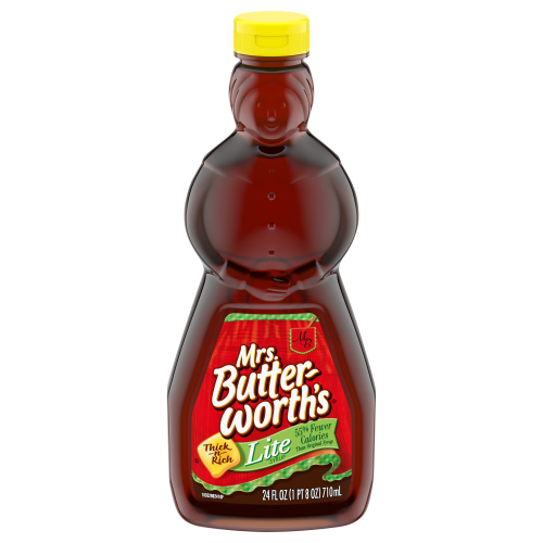 Mrs. Butterworth's Lite Syrup, 24 fl oz