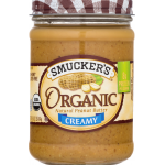 Smucker's Organic Creamy Natural Peanut Butter, 16 oz