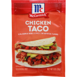 McCormick Chicken Taco Seasoning Mix, 1 oz