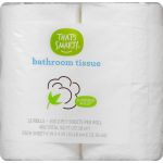 That's Smart! Double Rolls 2-Ply Bathroom Tissue, 12 rolls