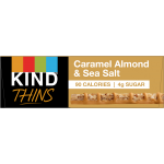 KIND Caramel Almond & Sea Salt Bars, 0.74 oz, 10 ct
