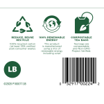 Traditional Medicinals Organic Lemon Balm Tea Bags Herbal Supplement, 16 tea bags