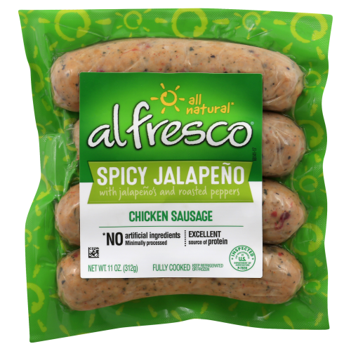 Al Fresco Spicy Jalapeno Chicken Sausage, 11 oz