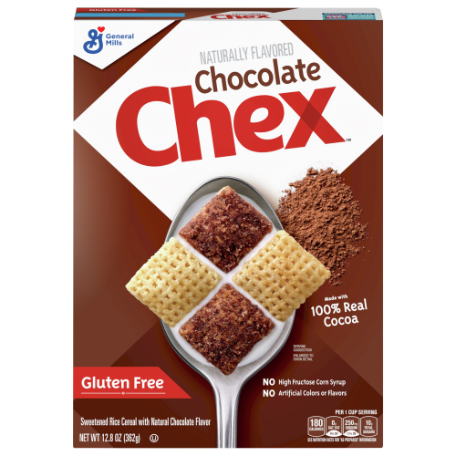 Chocolate Chex Cereal Gluten Free, 12.8 oz