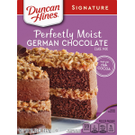Duncan Hines German Chocolate Perfectly Moist Cake Mix, 15.25 oz