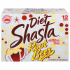 Shasta Diet Root Beer, 12 fl oz, 12 ct