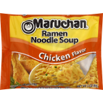 Maruchan Chicken Flavor Ramen Noodle Soup, 3 oz