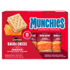 Munchies Nacho Cheese Flavored Sandwich Crackers, 1.38 oz packs, 8 ct