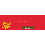 Kraft Stove Top Stuffing Mix for Turkey, 6 oz