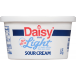 Daisy 50% Less Fat Light Sour Cream, 8 oz
