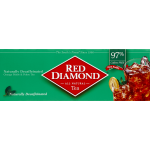 Red Diamond Decaffeinated Family Size Quart Bags Tea, 24 ct