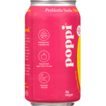 Poppi Strawberry Lemon Prebiotic Soda, 12 fl oz