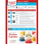 Duncan Hines Classic White Cake Mix, 15.25 oz