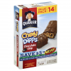 Quaker Chewy Dipps Chocolate Chip Chocolatey Covered Granola Bars, 1.09 oz, 14 ct