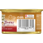 Purina Fancy Feast Gourmet Beef Feast in Roasted Beef Flavor Gravy for Kittens & Adult Cats Cat Food, 3 oz