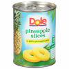 Dole Pineapple Slices In 100% Pineapple Juice, 20.0 oz