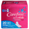 Carefree Acti-Fresh Body Shape Pantiliners Regular Unscented, 20 ct