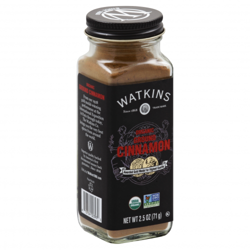 Watkins Ground Organic Cinnamon, 2.5 oz