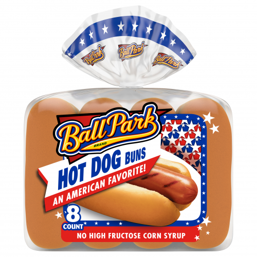 Ball Park Hot Dog Buns, 8 buns
