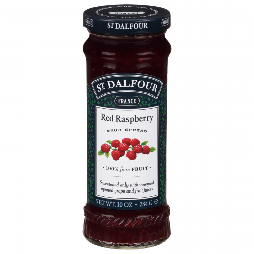 St Dalfour Red Raspberry Fruit Spread, 10 oz