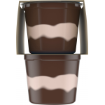 JELL-O Sugar Free Chocolate Vanilla Swirls Reduced Calorie Pudding Snacks, 14.5 oz