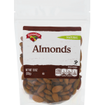Hannaford Natural Almonds, 10 oz