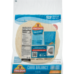Mission Carb Balance Medium Soft Taco Flour Tortillas, 8 ct