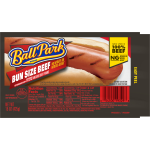 Ball Park Bun Size Beef Franks, 15 oz
