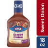Kraft Slow-Simmered Sweet Onion Barbecue Sauce, 18 oz