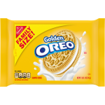 Oreo Golden Family Size Sandwich Cookies, 19.1 oz